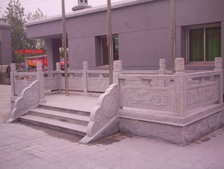 廠(chǎng)房升旗臺(tái)石欄板